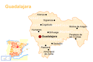 Map of Guadalajara