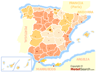 Mapa de regiones españolas